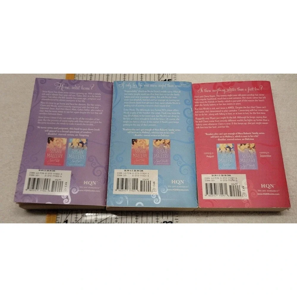 3 Bakery Sisters Series - Sweet Talk, Sweet Spot, Sweet Trouble By Susan Mallery